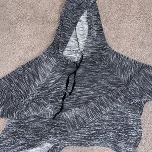 Cropped hoodie long sleeve